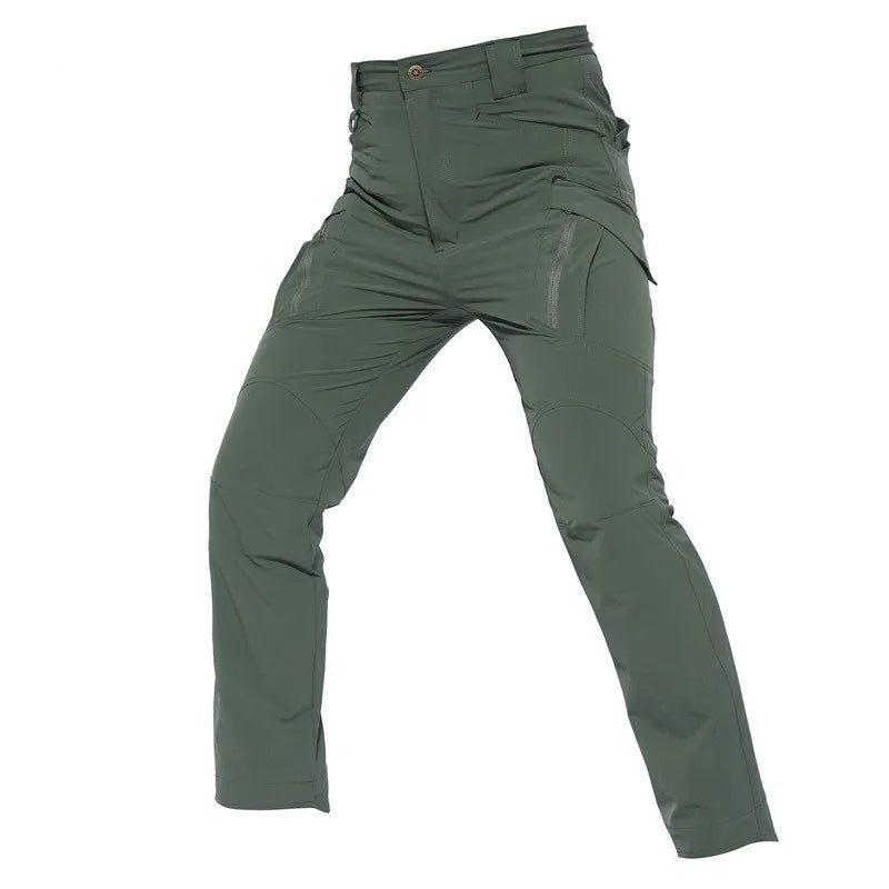 Men's Outdoor Military Casual IX9 IX7 Tactical Track Pants Breathable Waterproof Camping Fishing Hiking Training Cargo Trousers