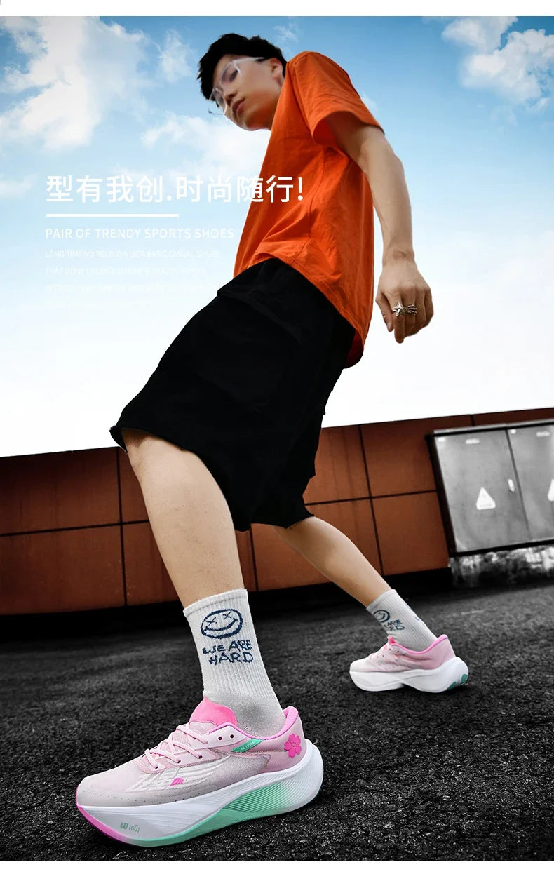 Men's Sports Shoes Ultra-light Men Couples Jogging Marathon Running Shoes Gym Training Women's Shoes Basketball Shoe