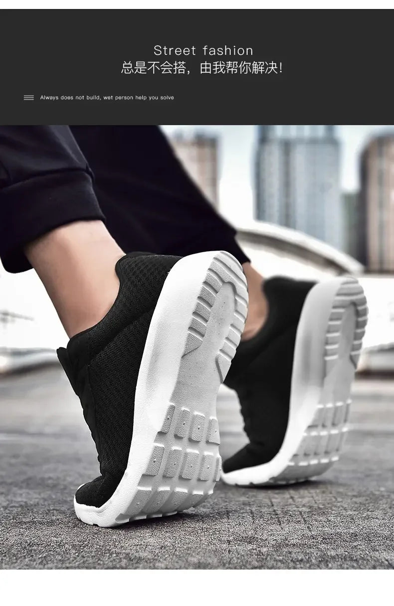 Mens Running Shoes Breathable Summer Sport Tennis Shoes Casual Ultra Lightweight Unisex Women Fashion Sneakers Non Slip Trainers