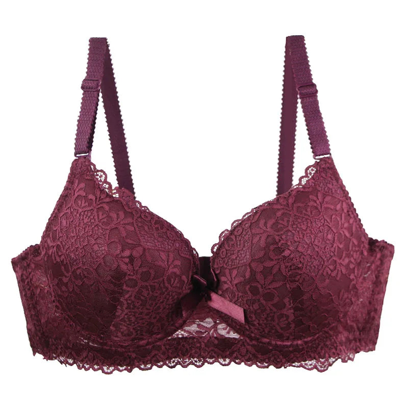 2025 New Bras Set 34/75 36/80 38/85 40/90 42/95 44/100 Underwear For Women Beige Black  Burgundy Gray Blue Pink Lingerie