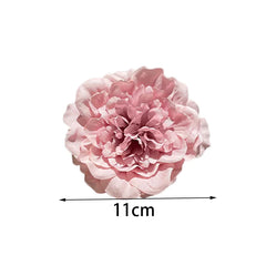 Beach Sunset Photo Hair Accessories Beautiful Red Flower Hair Clip Side Clip Bang Clip Flower Hair Clip Headpiece for Women