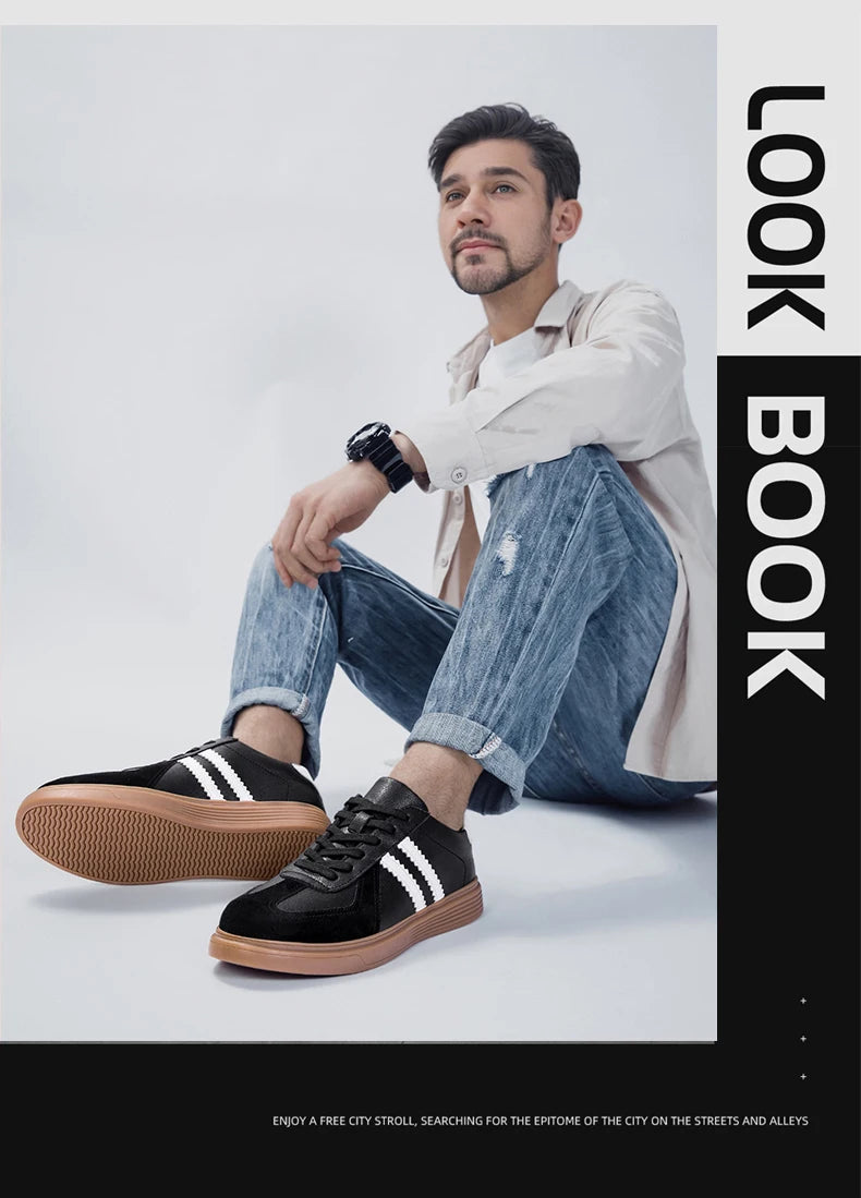Shoes Men 2025 Trend Casual Sneakers Comfortable Lace Up Flats Tennis Shoe Breathable Walking Jogging Shoe