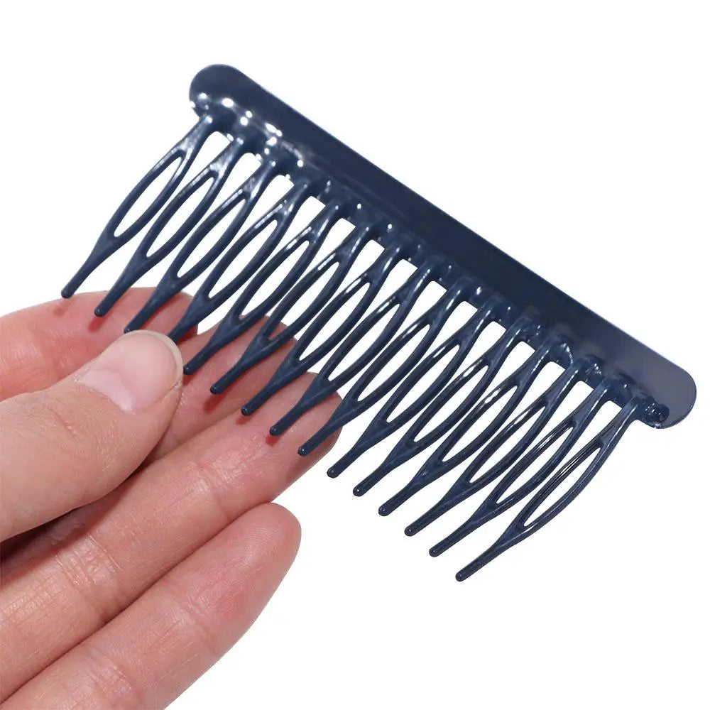 Hair Accessories 15 Teeth Women Hair Clip Frosted Headwear Hair Comb Clip Fashion Headdress Broken Hair Hairpins Women