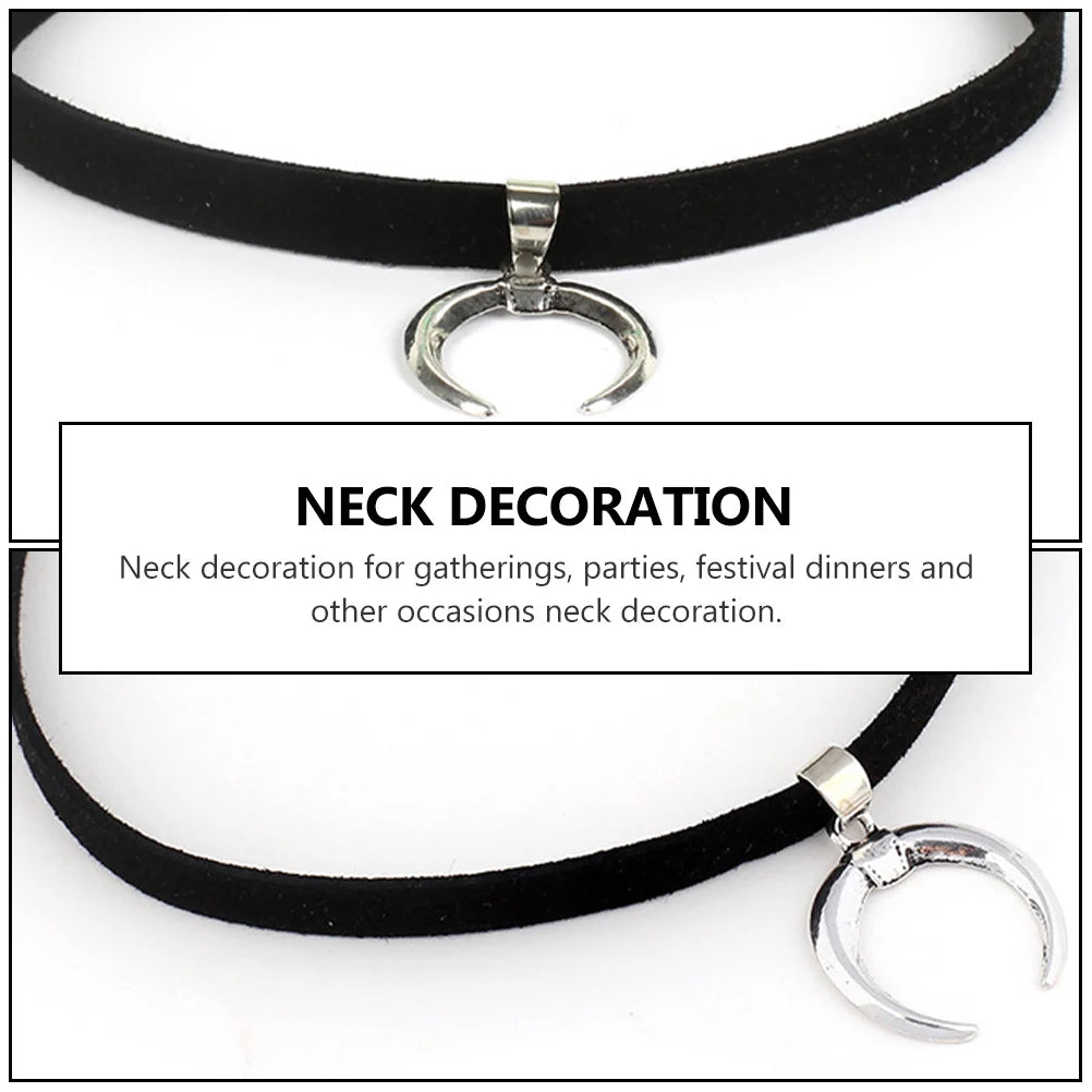 Accessories Collarbone Necklace Necklaces for Woman Flannel Accessory