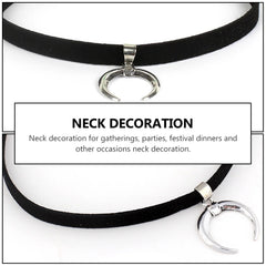 Accessories Collarbone Necklace Necklaces for Woman Flannel Accessory