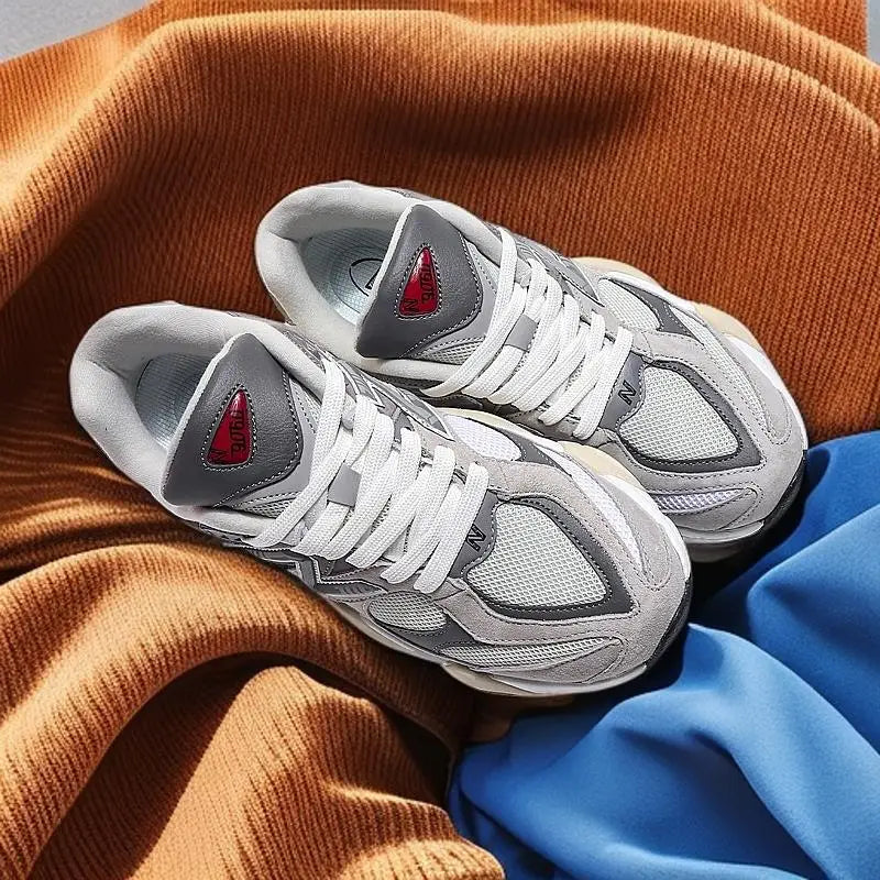 Women's shoes 2024 summer 1906R sports shoes men's shoes retro casual dad shoes brown gray blue