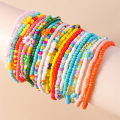 Bohemian Colorful Handmade Beads Anklets for Women Summer Beach Ankle Bracelet Foot Leg Chain Female Girls Jewelry Accessories