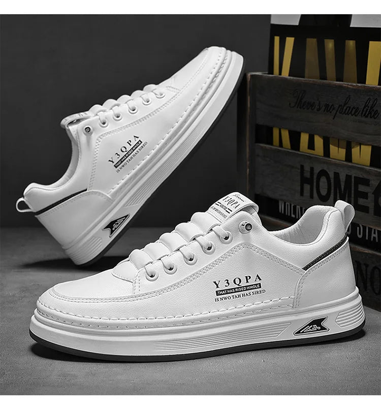 2025 NEW Men Shoes Spring Men Outdoors Breathable Casual Shoes Comfort  Flat Bottom Fashion Casual Sneakers Zapatillas Hombre