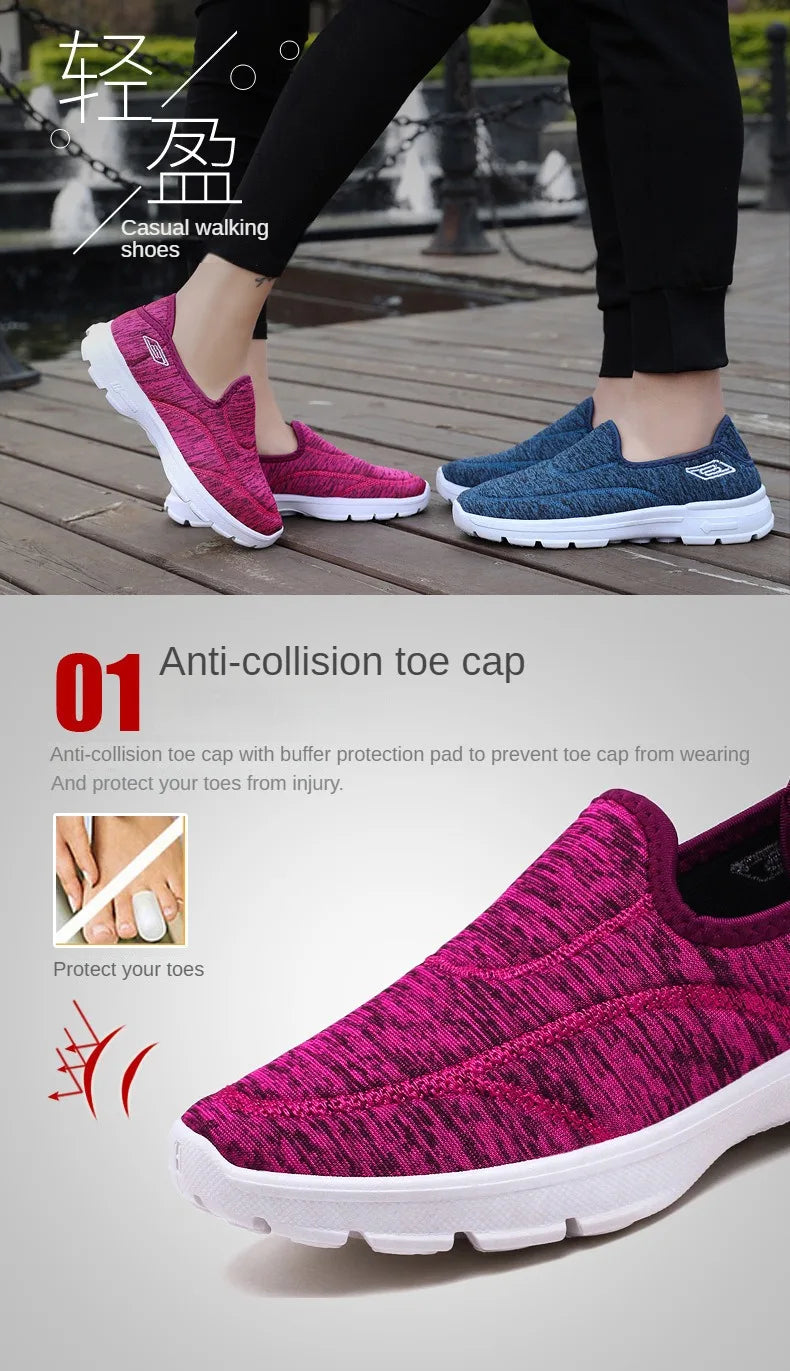 2023 Autumn New Shoes Men's Casual Shoes Fashion Couple Shoes Breathable Walking Shoes Women's Outdoor Flat Shoes Plus Size36-44