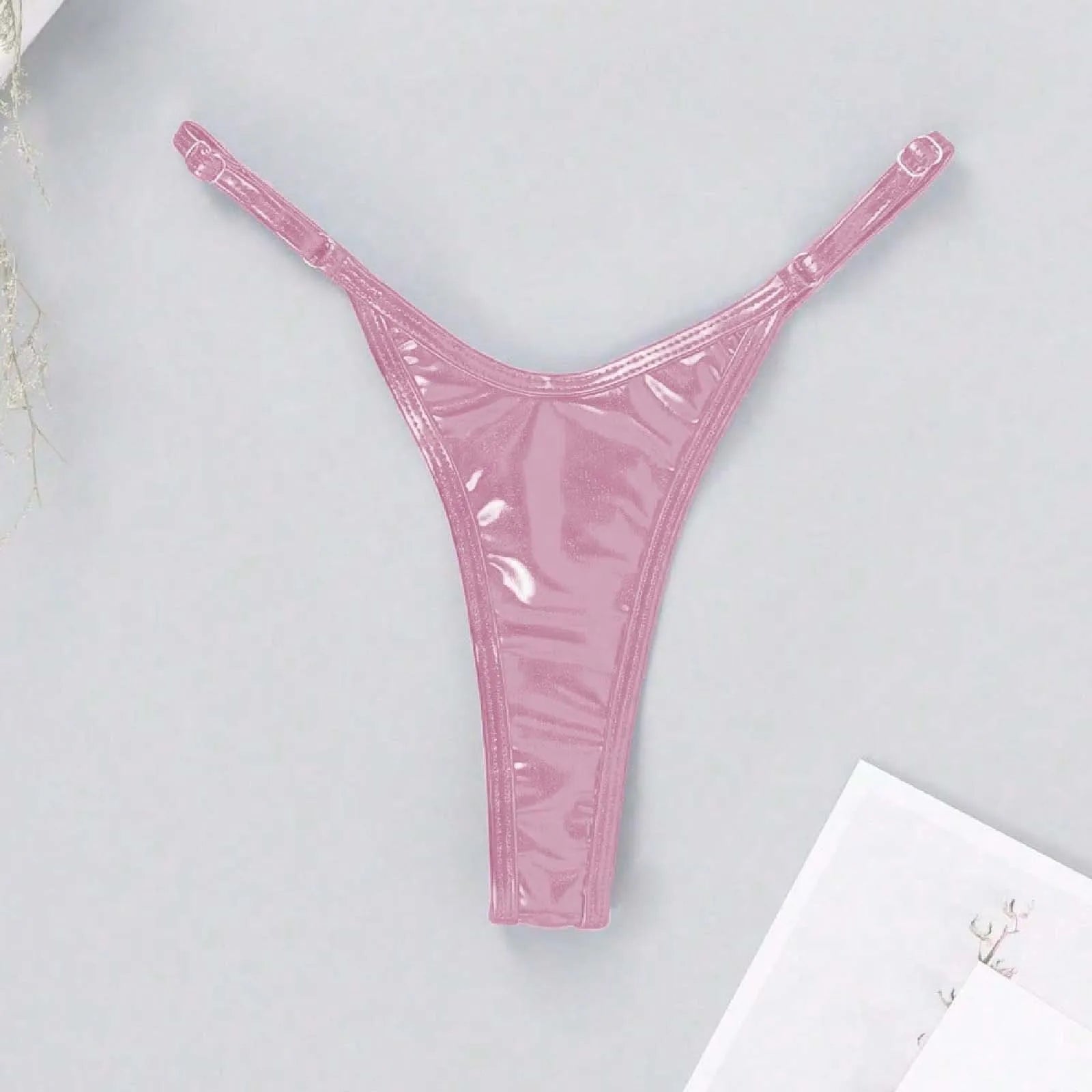 Women'S Triangle Swim Trunks Sexy Sexy Ladies Triangle Solid Color Swimming Trunks Female Swimwear Thongs trajes de baño mujer