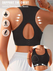 Women's underwear sports underwear vest, shock-proof, stable and effective shaping, and has the effect of tightening the back li