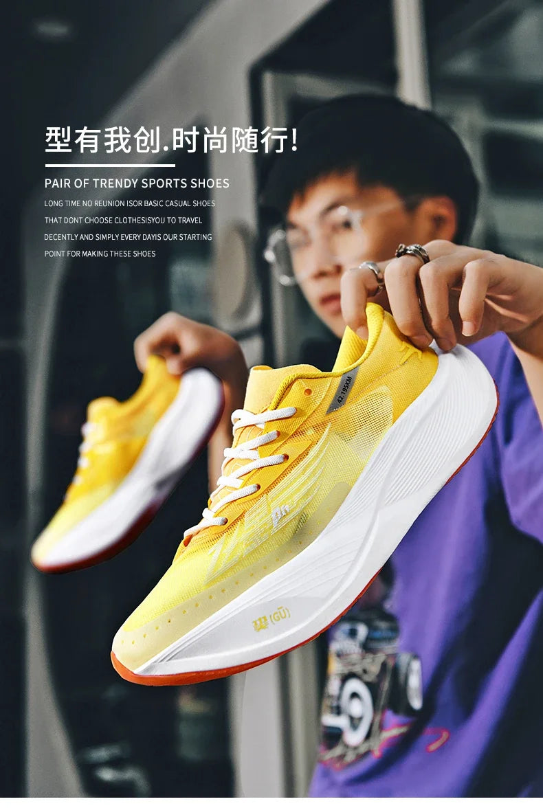 Men's Sports Shoes Ultra-light Men Couples Jogging Marathon Running Shoes Gym Training Women's Shoes Basketball Shoe