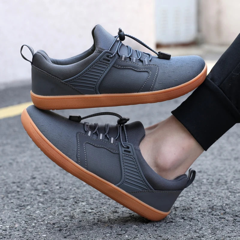 Men's Sneakers Barefoot Shoes Cross-Trainer Shoes Wide Toe Walking Shoes Zero Drop Sole Trail Running Shose