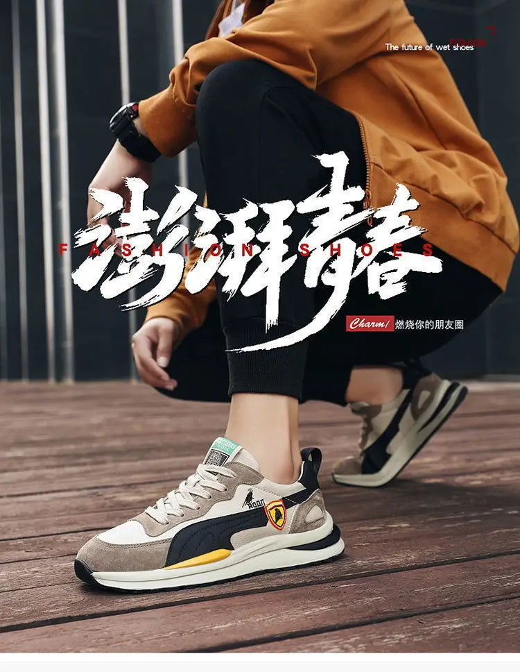 Men's Shoes 2025New High-End Travel Shoes Trendy Fashion Versatile Men's Sports Export Casual Trendy Shoes for Men