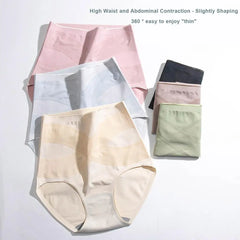 Women Ultra-soft High Waist for Women Hip Lifting Breathable Underpants Comfortable Stretchy Panties Comfortable Underwear