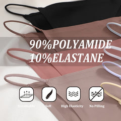 Nahtlose Damen-Slips, sexy, tief sitzend, in verschiedenen Farben, atmungsaktiv, aus Eisseide, spurlos, weich, Größen S-XL