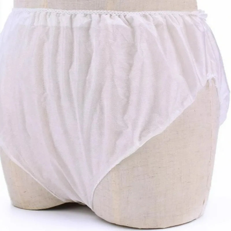Light Thin Panties for Women Breathable Underpants Women Hygienic Briefs Disposable Female Underwear Travel Sports Soft Lingerie
