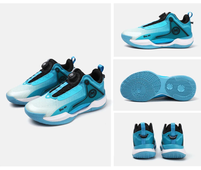 2025 Men'S And Women'S Basketball Shoes Lightweight Breathable Shock-Absorbing Anti Slip Daily Training Sports Shoes 36-45