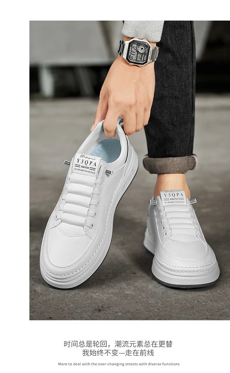 2025 NEW Men Shoes Spring Men Outdoors Breathable Casual Shoes Comfort  Flat Bottom Fashion Casual Sneakers Zapatillas Hombre