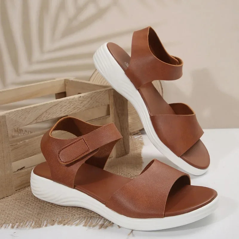 Shoes for Women 2025 Hot Sale Plus Size Women's Sandals Summer Casual Sandals Women Platform Wedges Outdoor Light Shoes Female