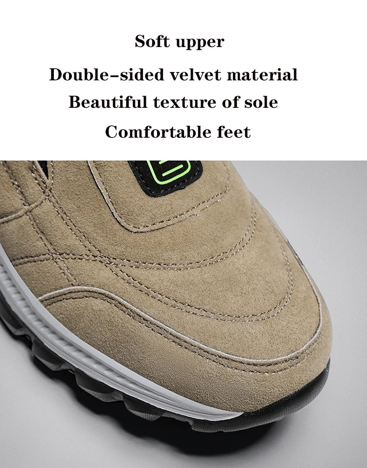 Men's Walking Shoes High-Quality Lightweight Non-Slip Outdoor Sports Shoes Comfortable Fashionable Hiking Shoes Loafers For Men