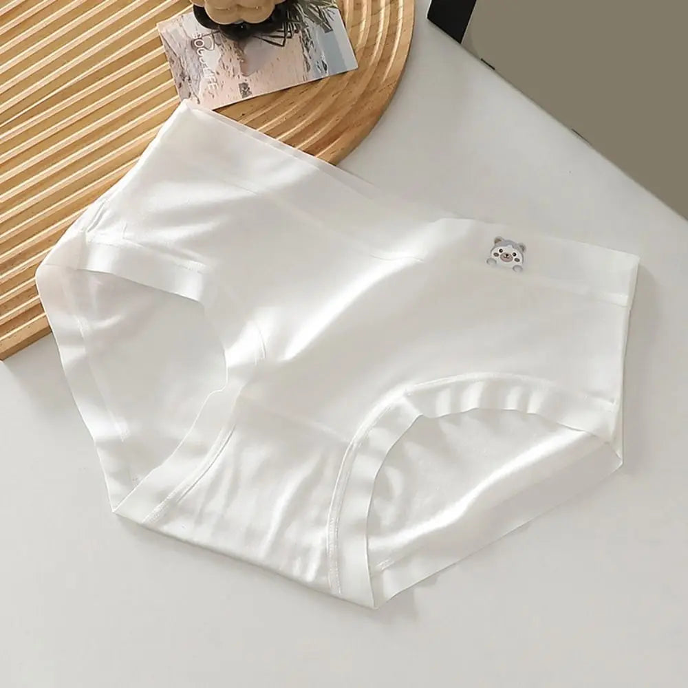 5PCS Fashion Cute Panties for Women Cotton Crotch Underwear Seamless Briefs Female Lingerie Bear Underpants Girls