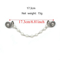 Clothing Accessories Retro Suit Brooch Grace Fashion Gentleman Tassel Brooch Korean Trend Suit Shirt Collar Chain Sweater