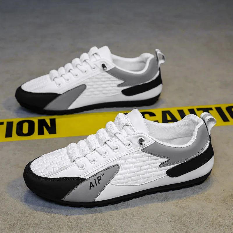 New men's shoes, summer men's fashion casual sneakers, trendy shoes, kick-off drives, soft-soled beanie shoes tenis masculino