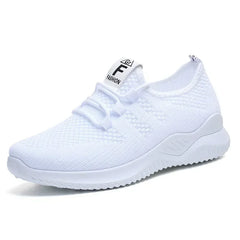 Shoes for Women 2024 New Casual Fashion Running Shoes Flying Woven Breathable Lady Casual Shoes Soft Sole Trend Fashion Sneakers
