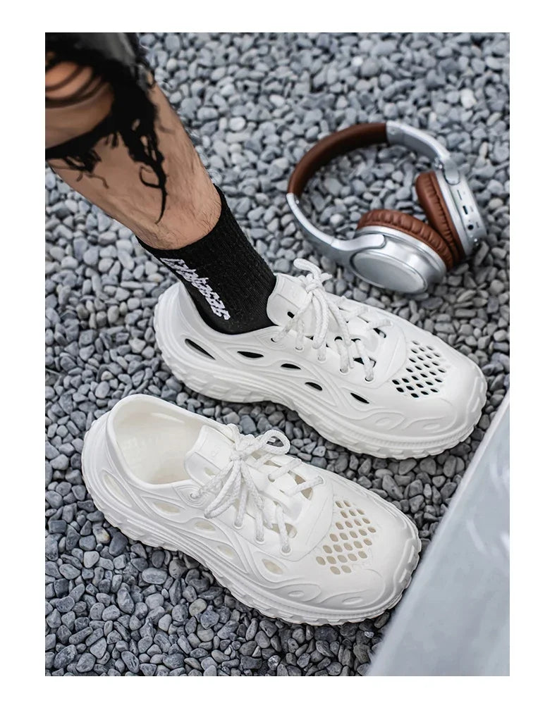 2025 Mens shoes Couple Sandals For Men New Fashion 2025 Summer Outdoor Hole Shoes for Women Sandals Sandalias Hombre Sandalias