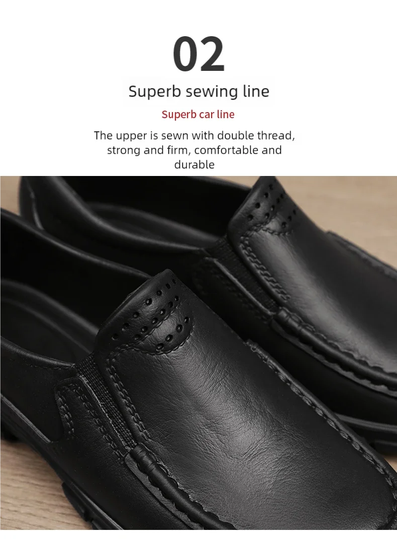Men's new chef shoes fashion breathable waterproof anti slip four season hotel kitchen work comfortable soft soled walking shoes