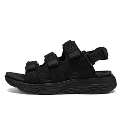 Sandals and casual shoes for men in summer, classic black breathable comfortable thick sole hot selling and explosive thick sole