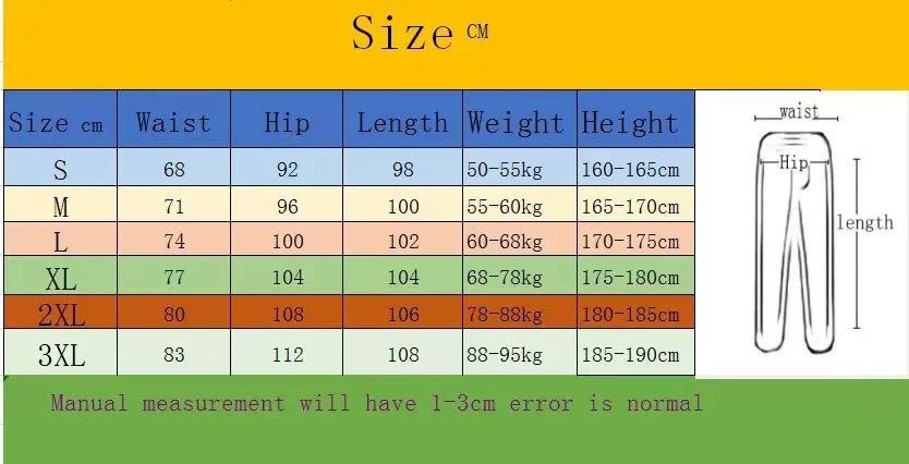 2025 New Men's Spring Autumn Sports Trend Casual Pants Running Sports Pants Fashion Street Style Sweatpants S-3XL