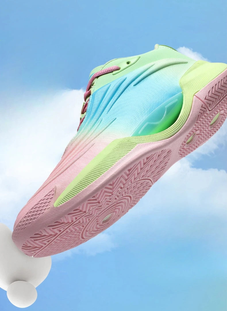 High-quality Men Basketball Shoes for Women Leather Basketball Sneakers Men Outdoor Rubber Anti Slip Sports Training Shoes Male