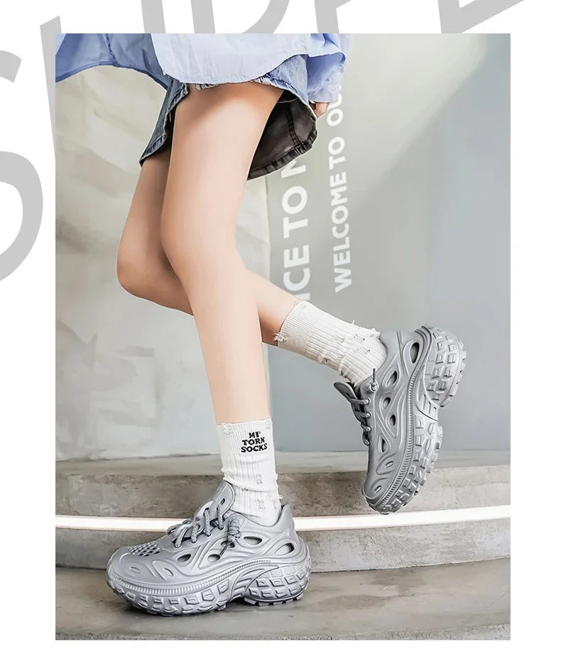 2025 Mens shoes Couple Sandals For Men New Fashion 2025 Summer Outdoor Hole Shoes for Women Sandals Sandalias Hombre Sandalias