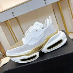 New  Men Sports Shoes Platform Sneakers Lace Up Running Casual Shoes Women Flats Loafers 35-46 Top Quality