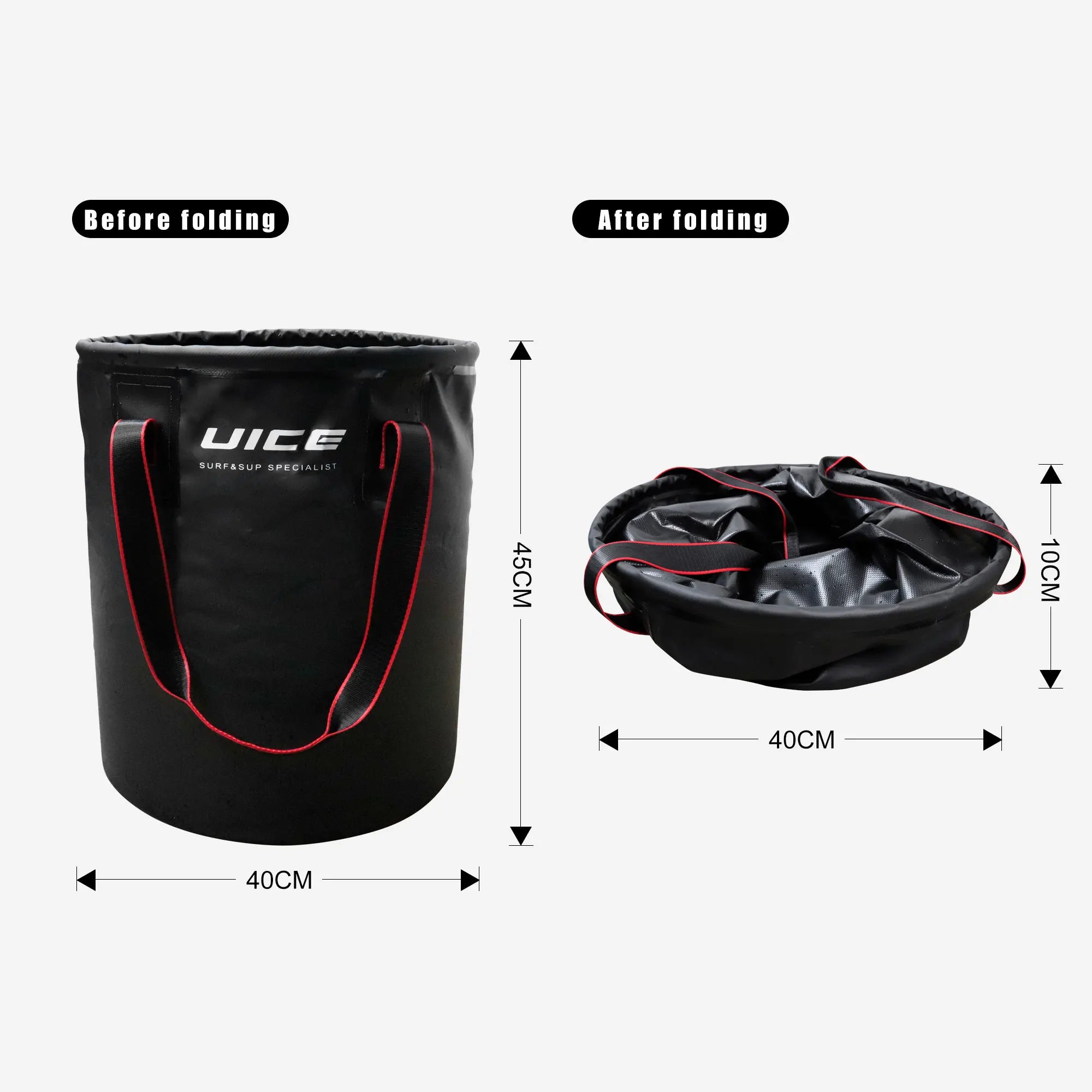 Surf Bag Surfboard Bag SUP Accessories Wetsuit Changing Mat Diving Change Bucket Outdoor Foldable Beach Clothes Carrying Bag