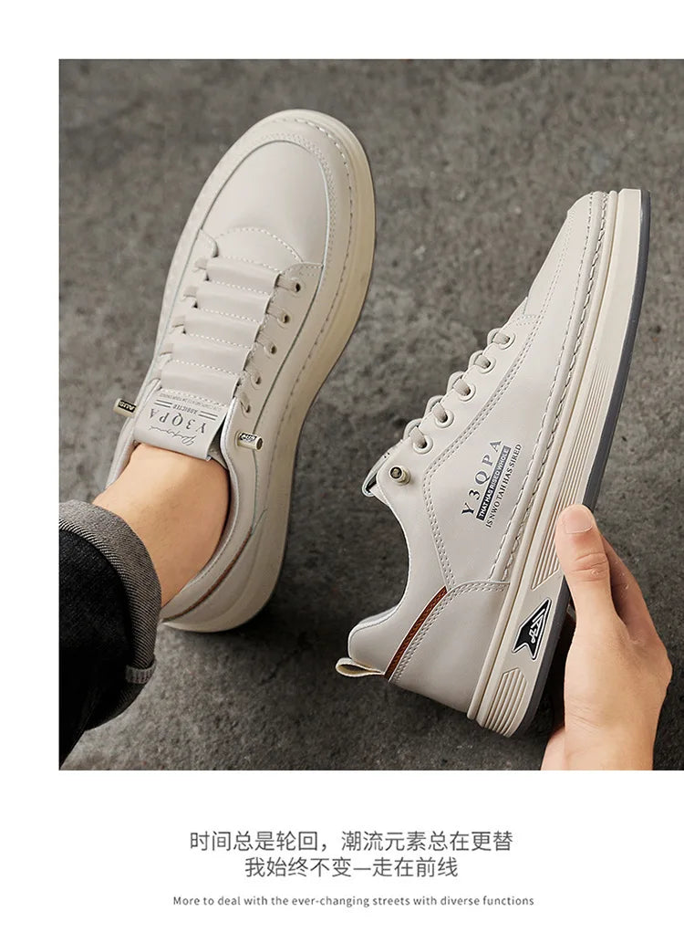 2025 NEW Men Shoes Spring Men Outdoors Breathable Casual Shoes Comfort  Flat Bottom Fashion Casual Sneakers Zapatillas Hombre