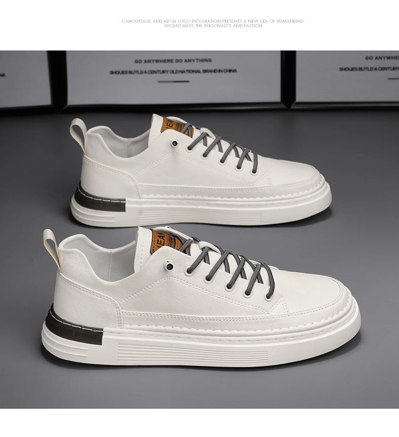 New Shoes for Men Comfortable Flat Men's Casual Shoes Outdoor Wild Men's Sneakers High End Fashion  Shoes Male