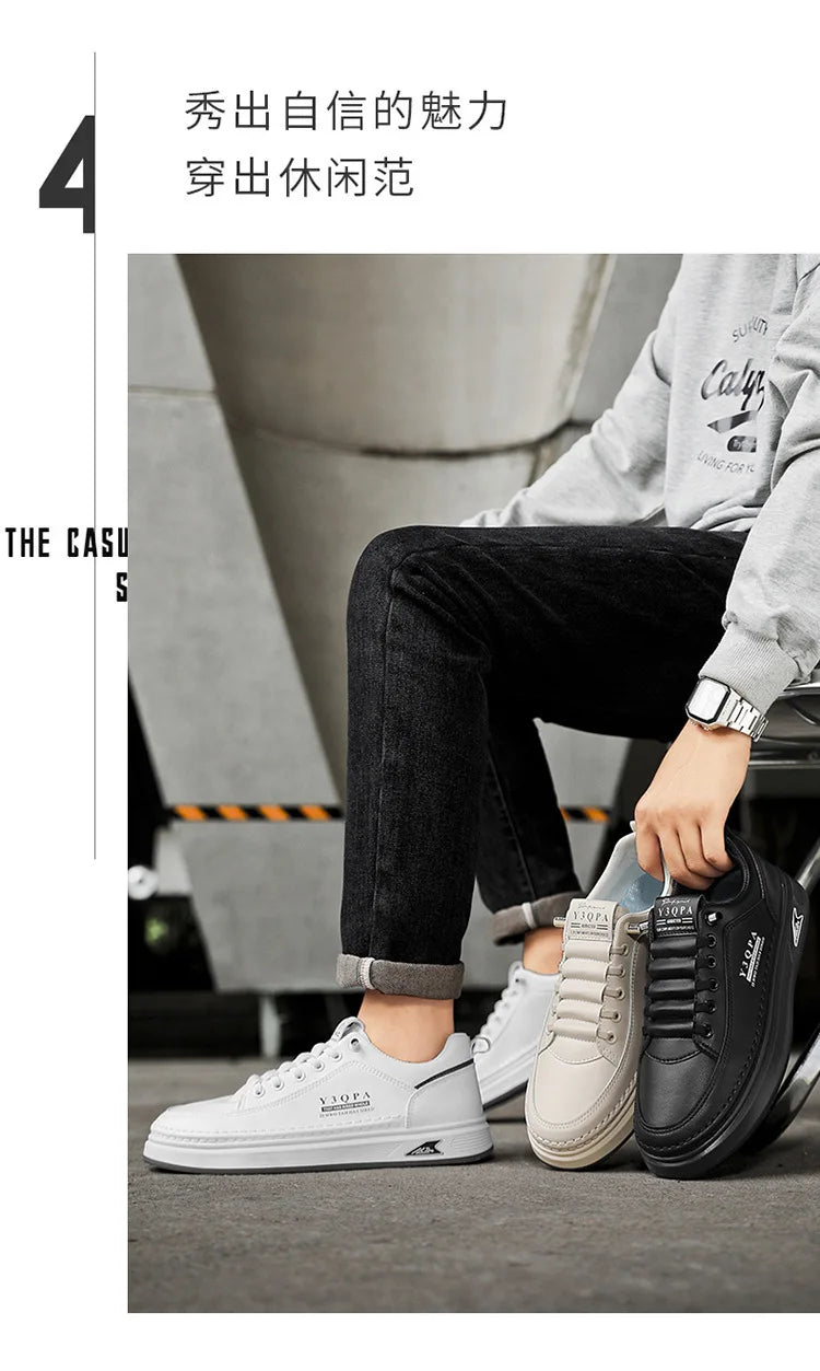 2025 NEW Men Shoes Spring Men Outdoors Breathable Casual Shoes Comfort  Flat Bottom Fashion Casual Sneakers Zapatillas Hombre