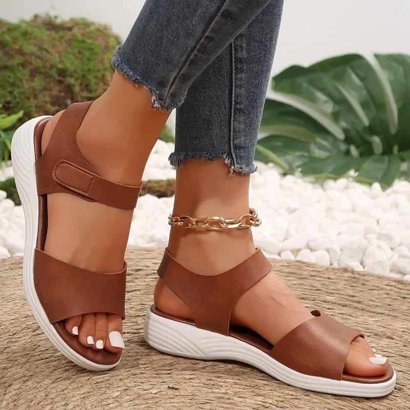Shoes for Women 2025 Hot Sale Plus Size Women's Sandals Summer Casual Sandals Women Platform Wedges Outdoor Light Shoes Female