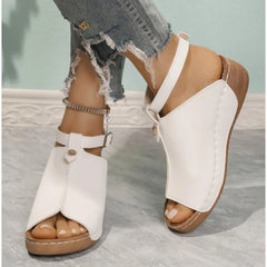 Shoes for Women  Sandals Summer Medium Heel Ladies Shoes on Offer White Heels Luxury Fashion New in Platform Sneakers Light