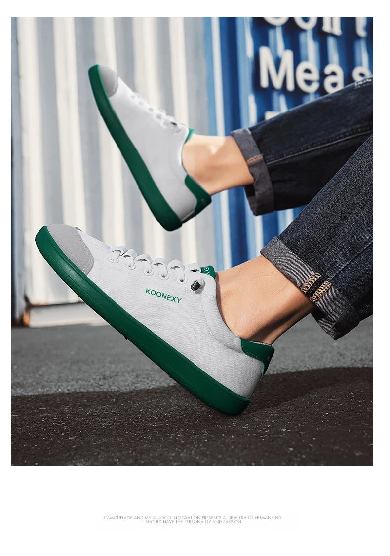 Mens Wide Toe Barefoot Shoes Unisex Canvse Casual Sneakers Lightweight Adjustable Slip on Walking Shoes for Male Zero Drop Flats