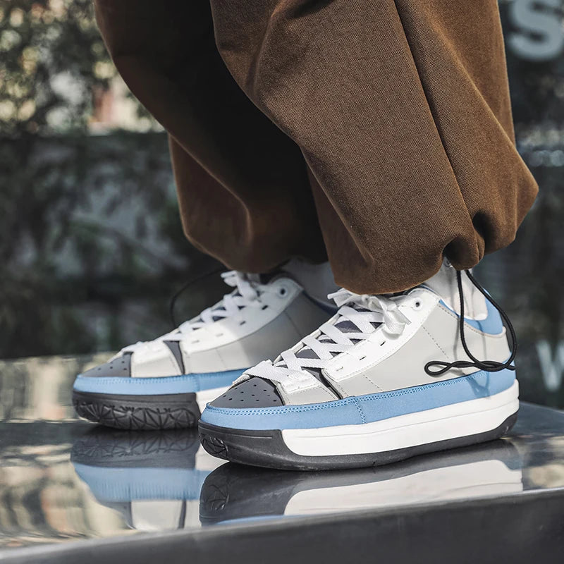 Men's shoes - Spring/Autumn light and fresh street sports casual shoes that are versatile and retro trendy.