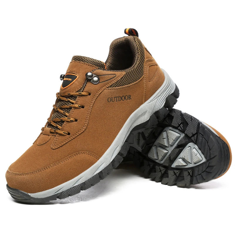 Hiking Shoes For Men In Autumn And Winter Men's Non-Slip Thick Sole Men's Travel Sports And Casual Shoes For Outdoor Comfortable