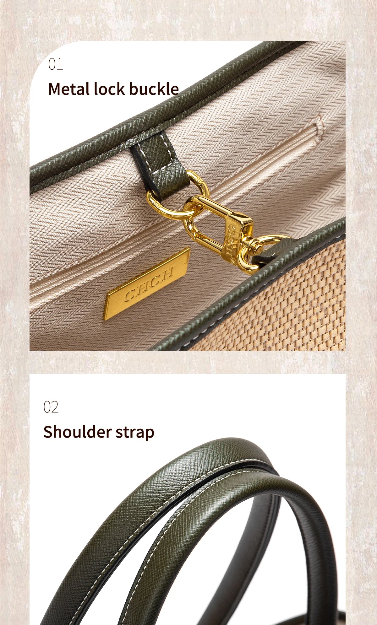 Beach Vacation Women's Tote Bag 2025 New Summer PP Grass Weaving Splicing Design Large Capacity Handbag