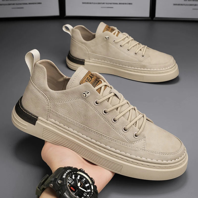 New Shoes for Men Comfortable Flat Men's Casual Shoes Outdoor Wild Men's Sneakers High End Fashion  Shoes Male