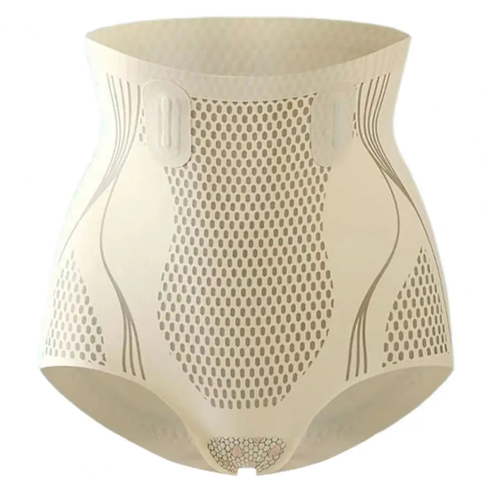 Women Panties Seamless High Waist Tummy Control Body-shaping Underwear Stretchy Postpartum Briefs Butt-lifted Casual Underpants