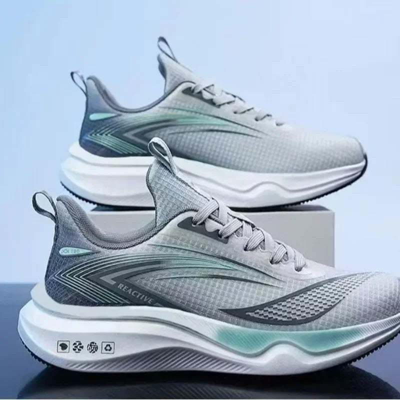 Men's Sports Shoes - Breathable Design with Professional Cushion Tech, Reduces Impact, Stylish for Daily Wear & Workouts