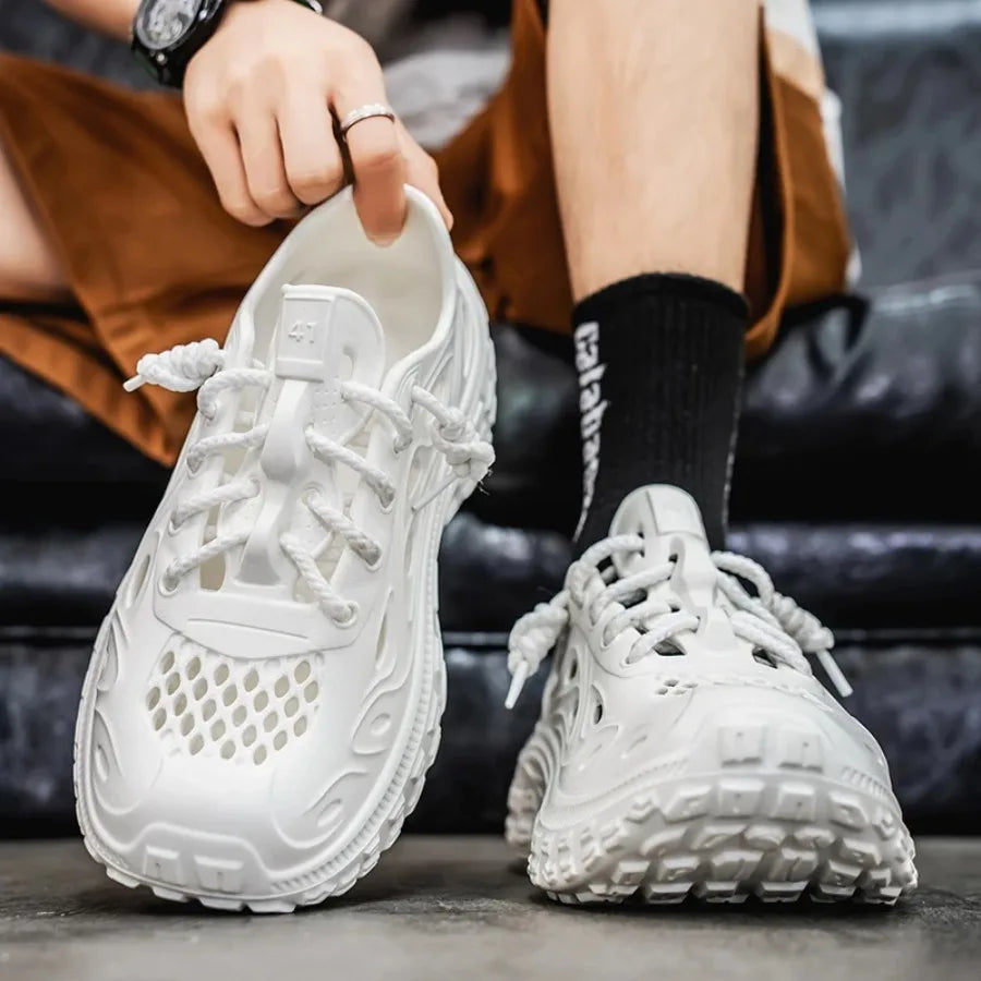 2025 Mens shoes Couple Sandals For Men New Fashion 2025 Summer Outdoor Hole Shoes for Women Sandals Sandalias Hombre Sandalias